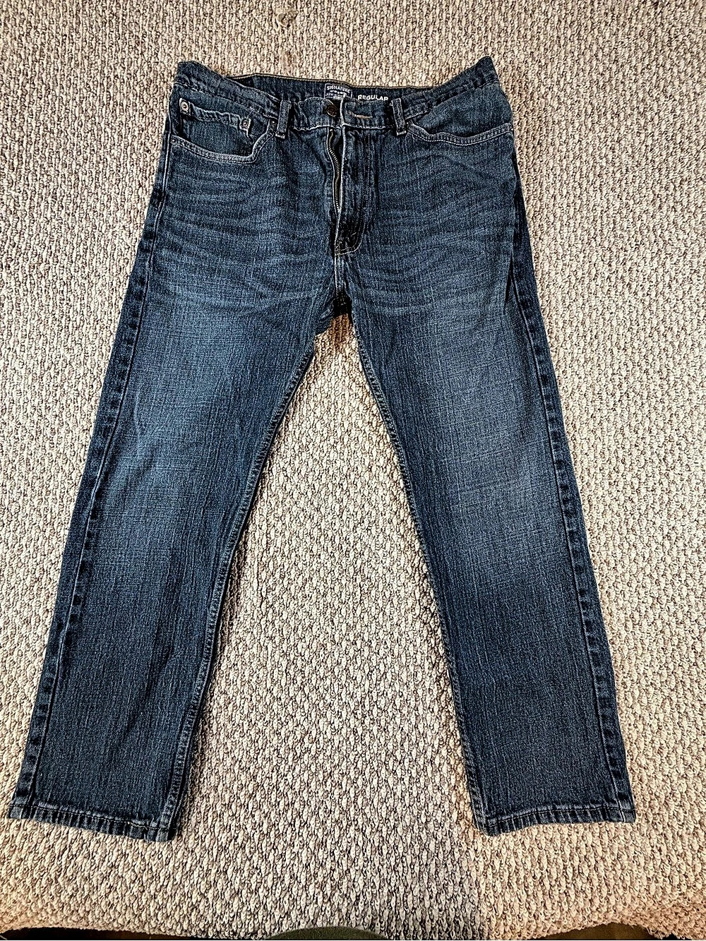 Levi's Signature by Levi Strauss & Co. Regular Straight Leg Jeans Blue Waist 36